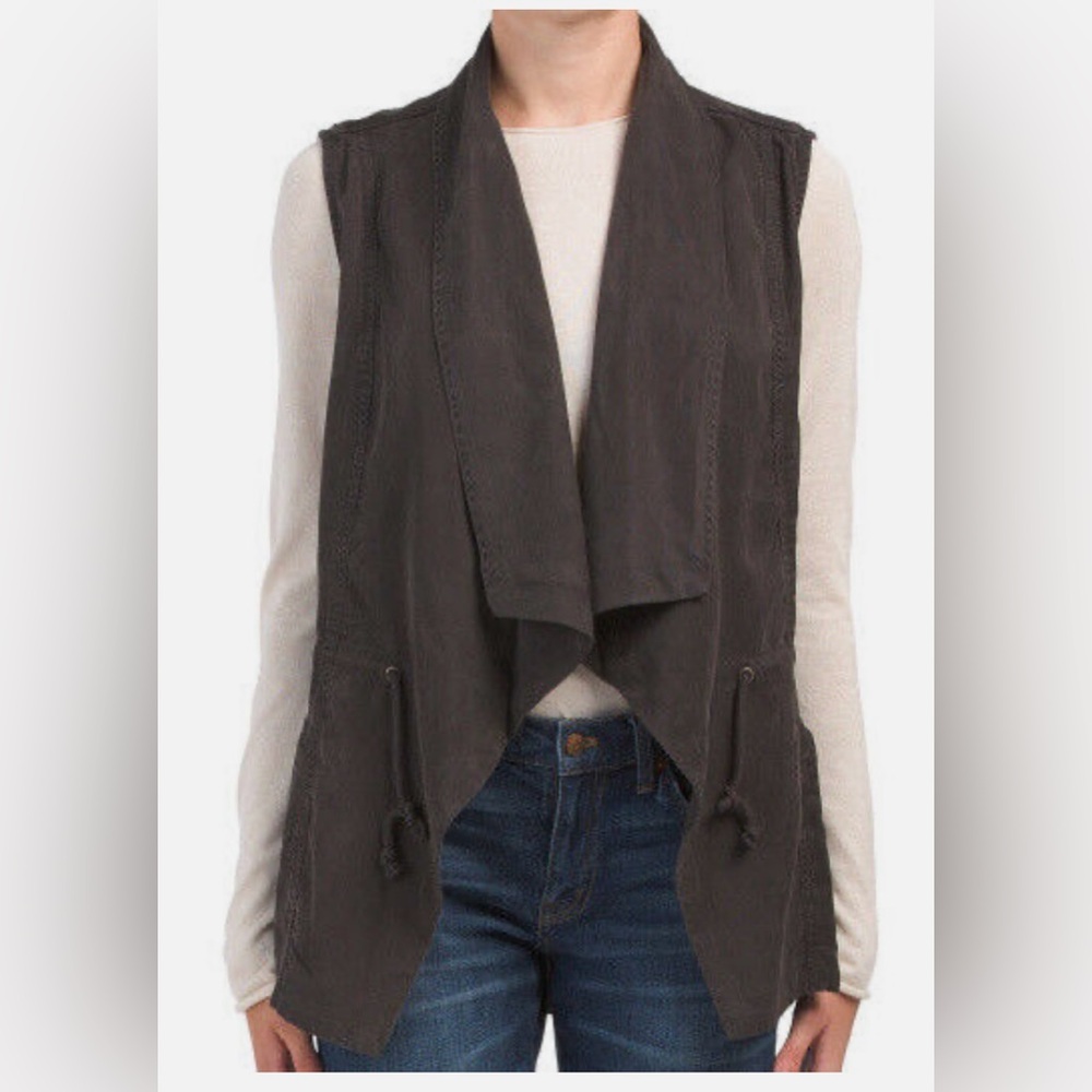 Max Jeans Vest. New with tags. Size large.